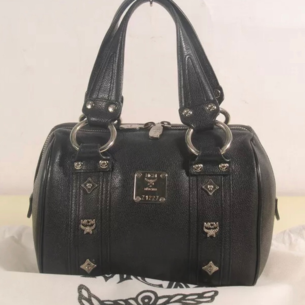 Authentic MCM  mini Boston